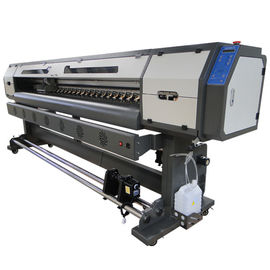 중국 비닐을 위한 Epson DX5 인쇄 머리 1.8M Eco 용해력이 있는 인쇄 기계는/창/기치 인쇄를 꿰뚫습니다 협력 업체
