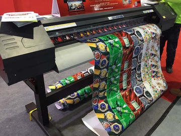 중국 160cm Eco 벽 종이 인쇄를 위한 용해력이 있는 인쇄 기계 Epson DX7 인쇄 머리 협력 업체