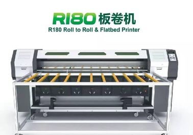 중국 PVC 널 인쇄를 위한 UV hybird 인쇄 기계 기계 CMYK 백색 색깔 협력 업체
