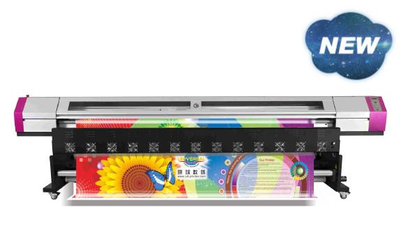 Epson DX5/DX7/5113/리코화물 Gen5 머리를 가진 1.8m eco 용해력이 있는 인쇄 기계